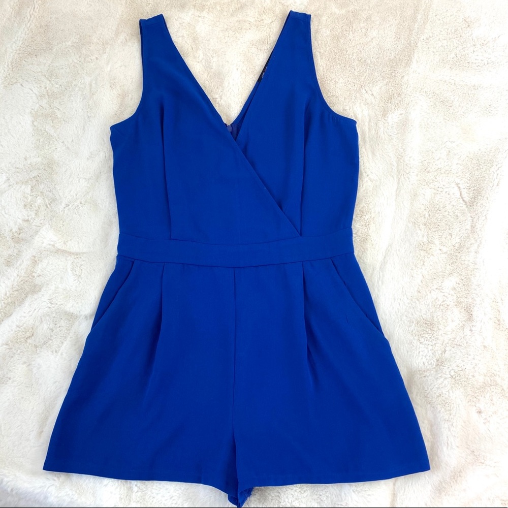 NWOT | ONE CLOTHING Romper, Blue, M